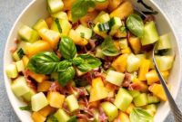 Refreshing 15-Minute Melon Cucumber Salad