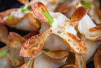 Crispy Air Fryer Crab Rangoon