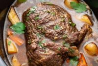 Melt in Your Mouth Slow Cooker Pot Roast