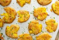 Golden Crispy Smashed Potatoes