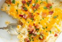 Ultimate Loaded Cauliflower Bake
