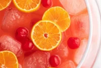 Festive Shirley Temple Punch