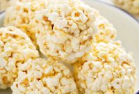Sweet Popcorn Bites