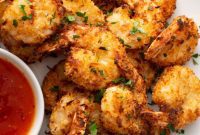 Crispy Air Fryer Coconut Shrimp