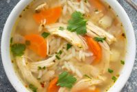 Golden Chicken Rice Elixir