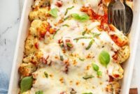 Golden Roasted Parmesan Cauliflower
