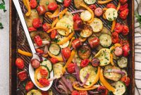 One Pan Roasted Ratatouille