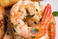 Flame-Kissed Shrimp Scampi