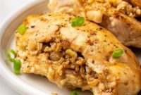 Fragrant Asian Rice Stuffed Chicken