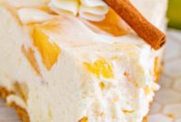 No Bake Apple Pie Cheesecake