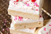 Soft Frosted Sugar Cookie Bars