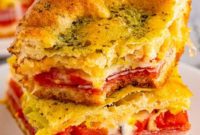 Savory Antipasto Squares