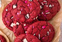 Decadent Red Velvet Cookies