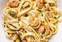 Creamy Garlic Shrimp Alfredo