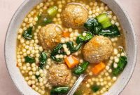 Nonna’s Meatball and Escarole Soup