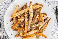 Crispy Air-Fried Garlic Parmesan Fries