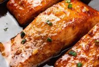 Golden Honey Garlic Salmon
