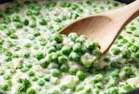 Creamy Braised Peas