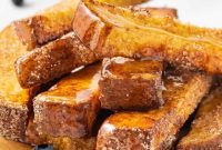Crispy Air Fryer French Toast Sticks