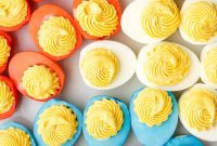 Star-Spangled Deviled Eggs