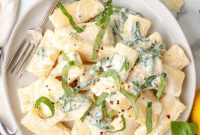 Sunshine Lemon Ricotta Pasta