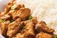 Sticky Slow Cooker Orange Chicken