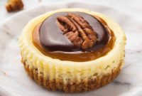 Turtle Cheesecake Bites