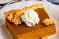 Sheet Pan Pumpkin Pie