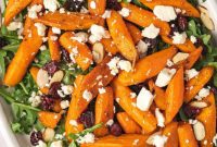 Warm Roasted Carrot and Herb Medley