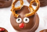 Festive Reindeer Ritz Treats