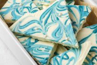 Festive Hanukkah Chocolate Bark