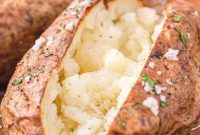 Crispy Air Fryer Baked Potatoes