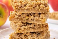 Apple Crumble Bars