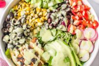 Southwest Chicken Salad Sensations