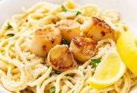 Succulent Seared Scallops with Zesty Piccata