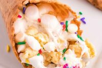 Fireside Sugar Cookie Cones