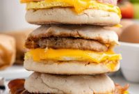 Prep-Ahead Breakfast Sandwiches