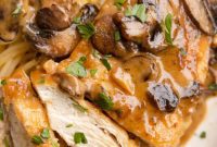 Rich Marsala Chicken Dinner