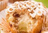 Spiced Apple Crumble Muffins