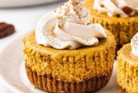 Spiced Pumpkin Cheesecake Bites