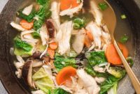 Hearty Chicken & Vegetable Miso Soup