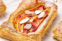 Golden Caramel Pear Tarts