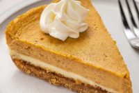 Spiced Pumpkin Stacked Cheesecake