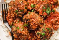 Quilled Meatballs