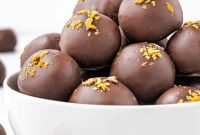 Golden Butterfinger Crunch Truffles