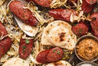 One-Pan Pierogi and Sausage Bake