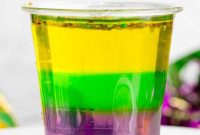 Mardi Gras Spirit Shots