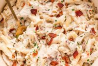 Loaded Chicken Bacon Ranch Pasta