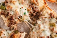 Loaded Philly Cheesesteak Bread