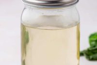 Aromatic Basil Syrup